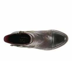 Cheapest π Women's L'Artiste Captivate Heeled Booties Black Multi π 11 Cheapest π Women's L'Artiste Captivate Heeled Booties Black Multi π -Journee shop 5 487