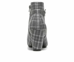 Brand new ✨ Women's LifeStride Sparkle Booties Charcoal Plaid 🌟 -Journee shop 5 506