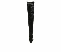Best deal 🎉 Women's London Rag Fauna Block Heel Knee High 🥾 Boots Black 👏 -Journee shop 5 519