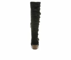 Cheap 👍 Women's Dr. Scholls Break Free Knee High 🥾 Boots Black 🌟 -Journee shop 5 539