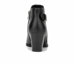Best Sale 😀 Women's New York And Company Jamie Booties Black 🛒 -Journee shop 5 57