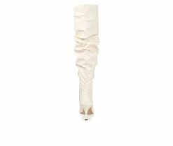 Flash Sale 🔥 Women's Journee Collection Kindy Wide Calf Knee High 🥾 Boots Bone ❤️ -Journee shop 5 612