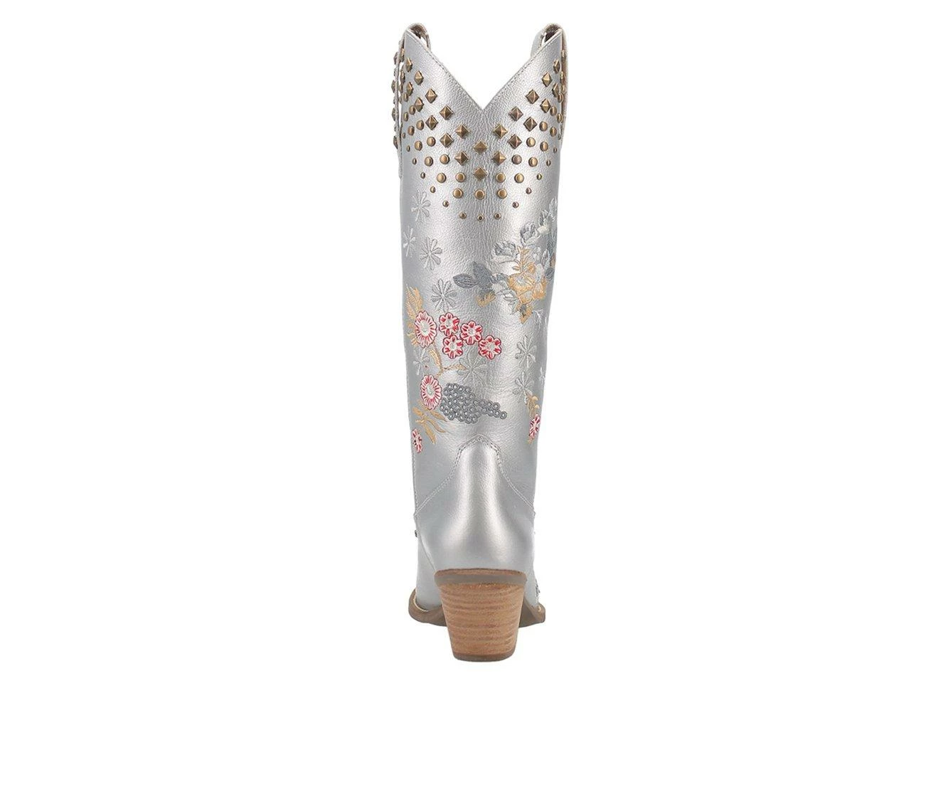 Best Sale π Women's Dingo Boot Poppy Cowboy π₯Ύ Boots Silver π 6 Best Sale π Women's Dingo Boot Poppy Cowboy π₯Ύ Boots Silver π - Image 6