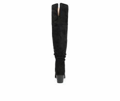 Hot Sale 🛒 Women's Journee Collection Zivia Over-The-Knee 🥾 Boots Black ✔️ -Journee shop 5 624