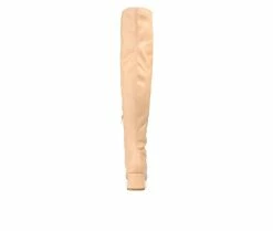Cheap 🌟 Women's Journee Collection Melika Wide Calf Over-The-Knee 🥾 Boots Tan 👏 -Journee shop 5 641