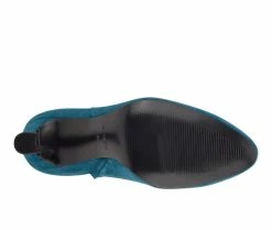 Brand new β Women's Nine West Raze Booties Teal Suede 𧨠11 Brand new β Women's Nine West Raze Booties Teal Suede 𧨠-Journee shop 5 663