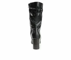 Flash Sale 🧨 Women's Journee Collection Wilo Mid 🥾 Boots Black 🧨 -Journee shop 5 722