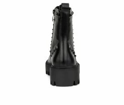 Flash Sale β Women's Olivia Miller Zoey Combat Platform Combat π₯Ύ Boots Black 𧨠11 Flash Sale β Women's Olivia Miller Zoey Combat Platform Combat π₯Ύ Boots Black 𧨠-Journee shop 5 729