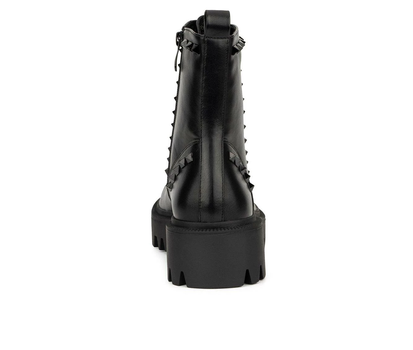 Flash Sale β Women's Olivia Miller Zoey Combat Platform Combat π₯Ύ Boots Black 𧨠6 Flash Sale β Women's Olivia Miller Zoey Combat Platform Combat π₯Ύ Boots Black 𧨠- Image 6