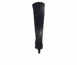 Coupon ⭐ Women's Impo Namora Starburst Knee High 🥾 Boots Black ❤️ -Journee shop 5 743
