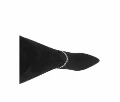 Budget 🌟 Women's XOXO Talayah Knee High 🥾 Boots Black 🌟 -Journee shop 5 745