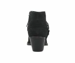 New 🤩 Women's Dingo Boot Buckskin Western Booties Black 🔔 -Journee shop 5 758