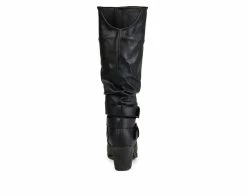 Discount 😉 Women's Journee Collection Late Wide Calf Knee High 🥾 Boots Black 💯 -Journee shop 5 77