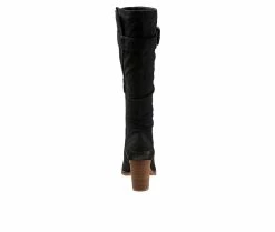Discount 🔥 Women's Softwalk Knox Knee High 🥾 Boots Black NU 🤩 -Journee shop 5 801