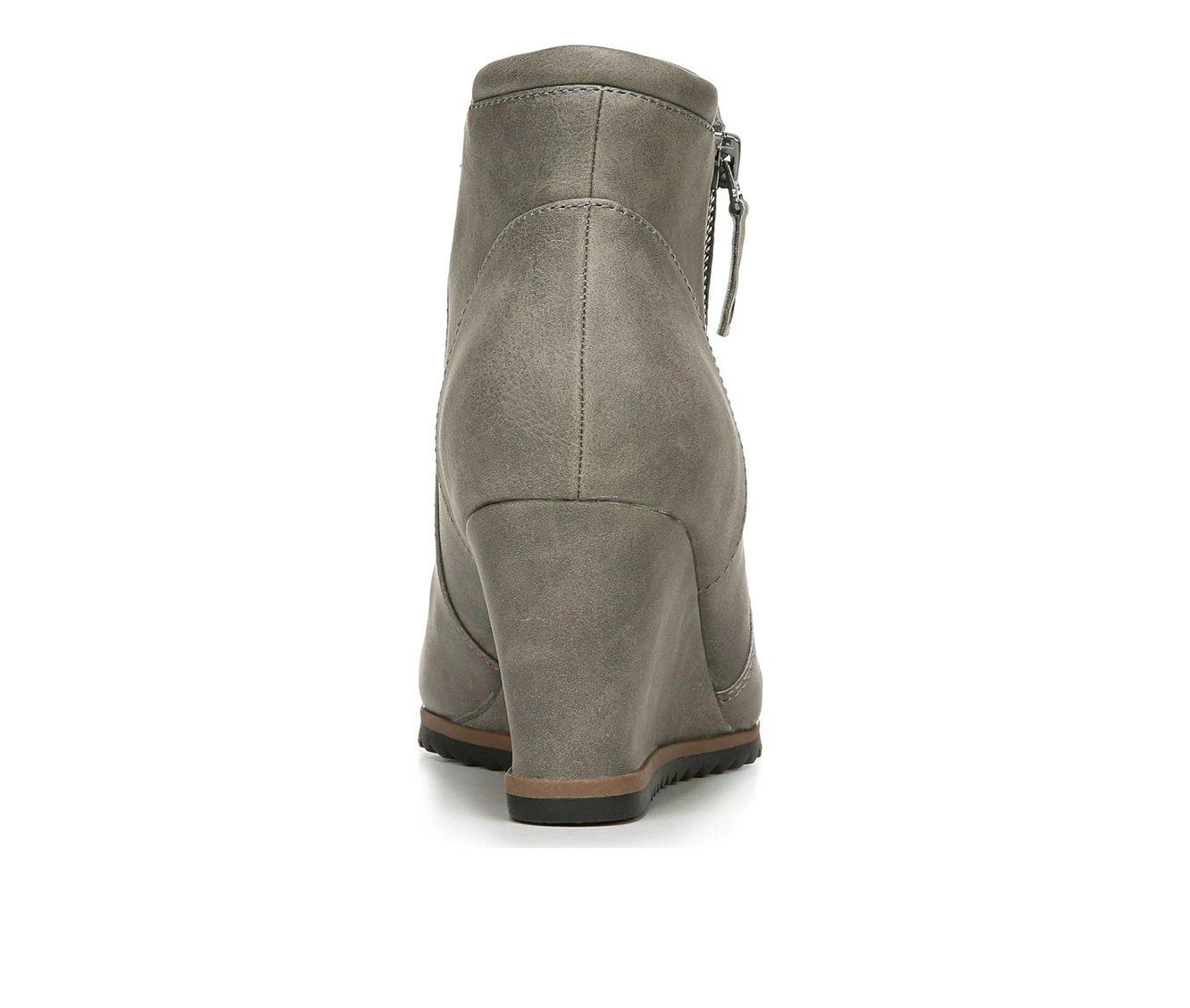 Cheap 🔔 Women's Soul Naturalizer Haley Wedge Booties Light Grey ⌛ 6 Cheap 🔔 Women's Soul Naturalizer Haley Wedge Booties Light Grey ⌛ - Image 6