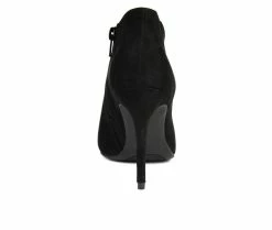Discount 🧨 Women's Journee Collection Demmi Stiletto Booties Black 🔥 -Journee shop 5 839
