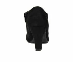 Best deal 🛒 Women's Journee Collection Leona Booties Black 🎉 -Journee shop 5 844