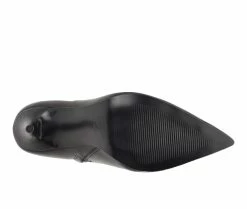 Brand new ⌛ Women's Nine West Bolana Heeled Booties Black Leather 👏 -Journee shop 5 893