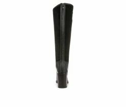 Best deal 🥰 Women's Franco Sarto Rivet Tall Knee High Heeled 🥾 Boots Black 💯 -Journee shop 5 913