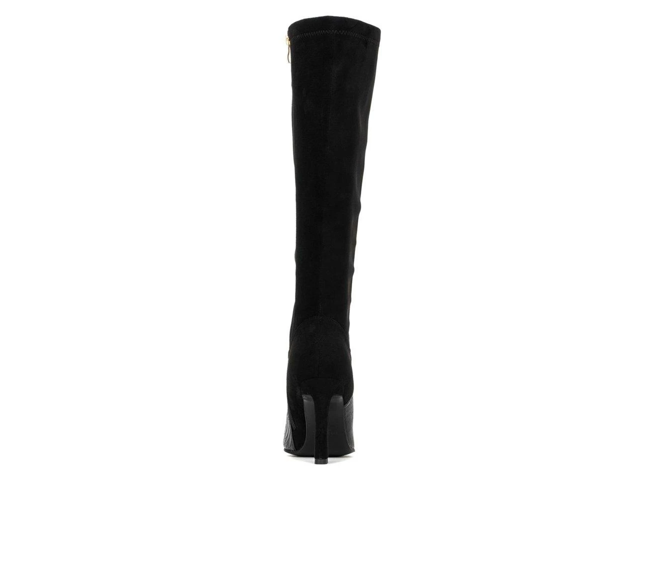 Hot Sale π Women's Torgeis Mia Knee High Heeled π₯Ύ Boots Black π 6 Hot Sale π Women's Torgeis Mia Knee High Heeled π₯Ύ Boots Black π - Image 6